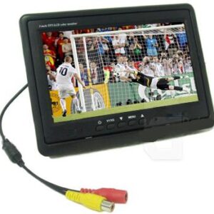 Monitor LCD 7 Pollici a Colori con Staffa HDMi e VGA